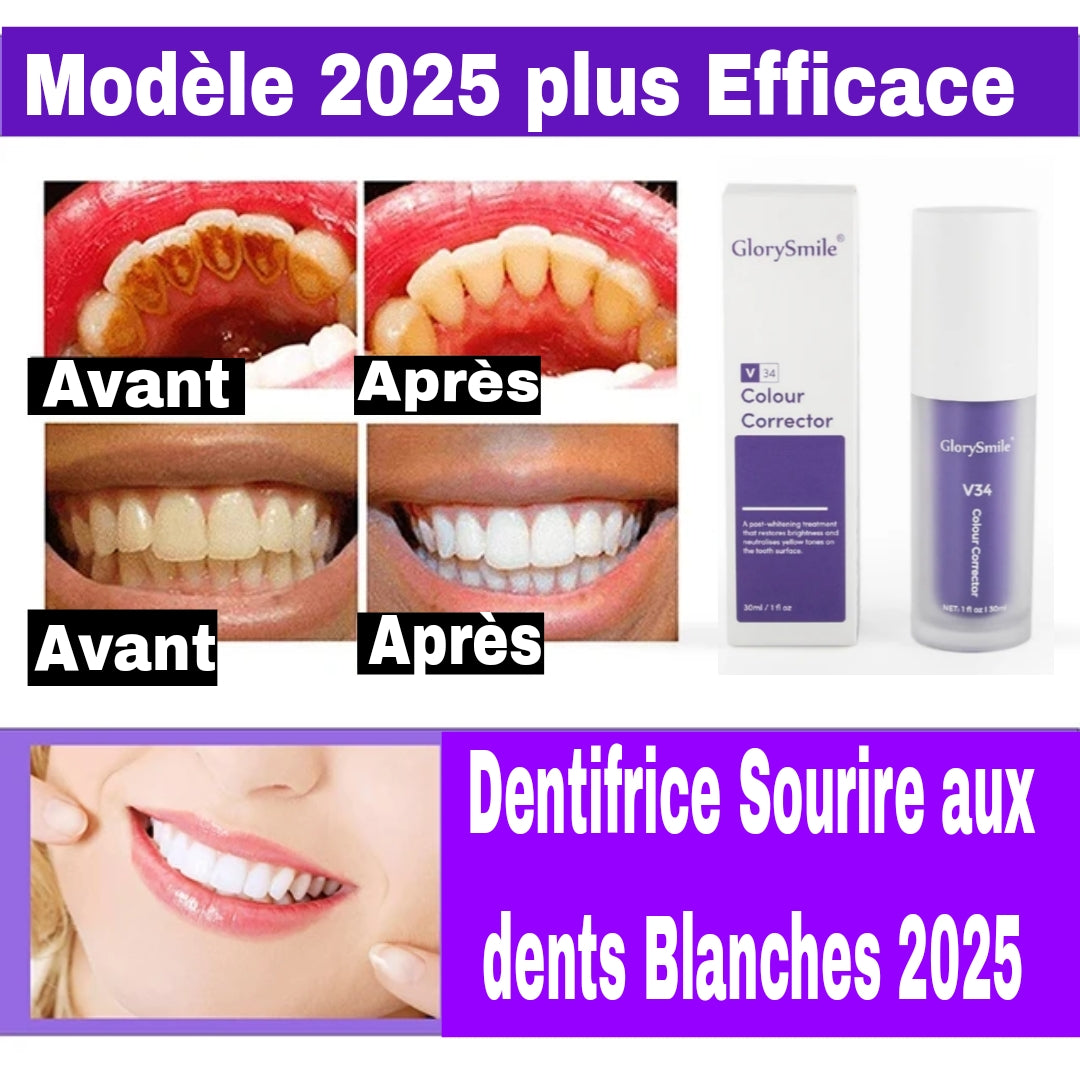 DENTIFRICE SOURIR AUX DENTS BLANCHES