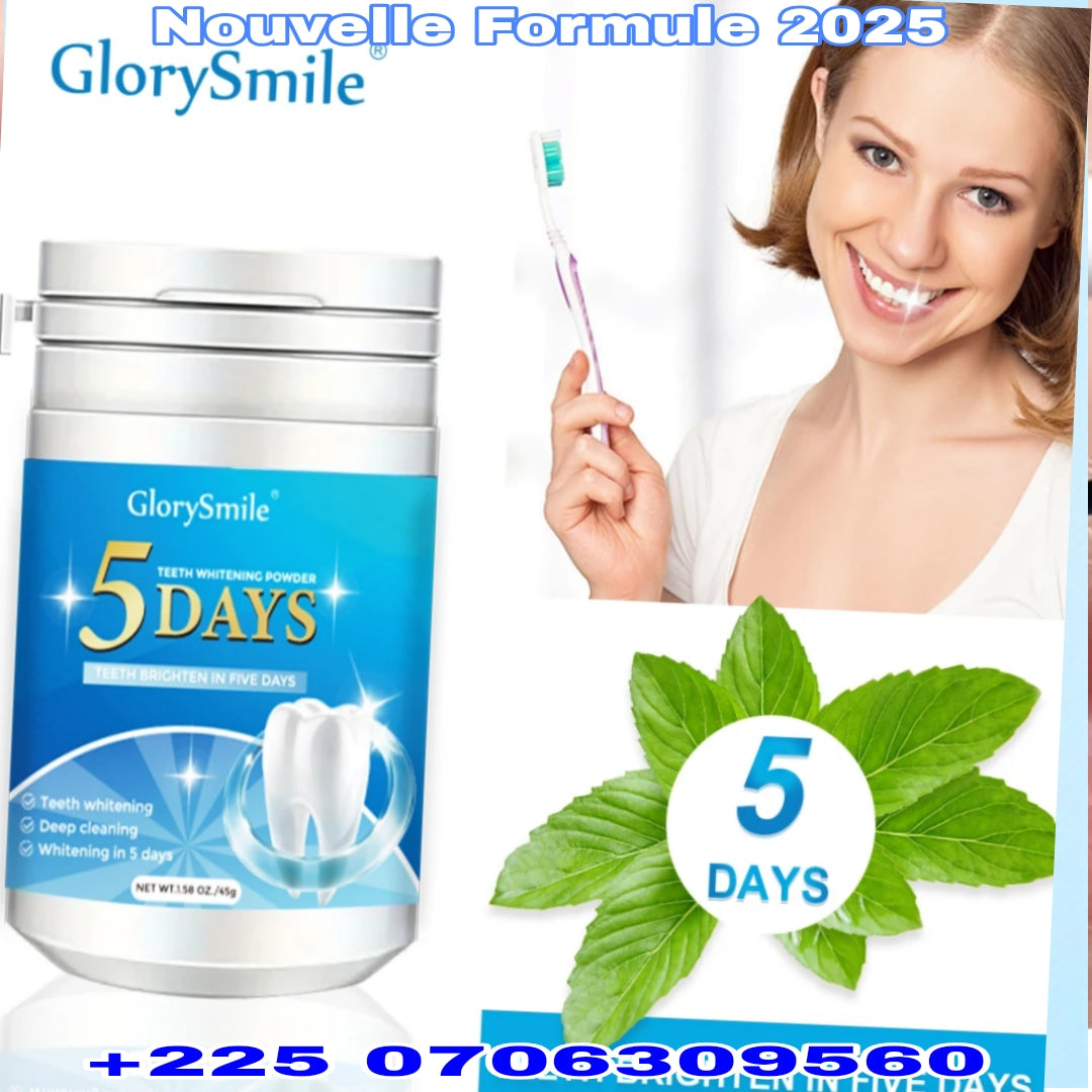 POUDRE DENTIFRICE SOURIR AUX DENTS BLANCHES #2